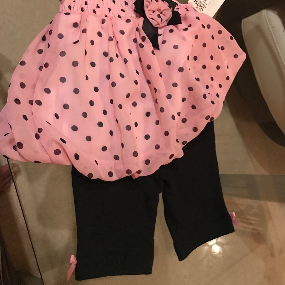 Dress with pants